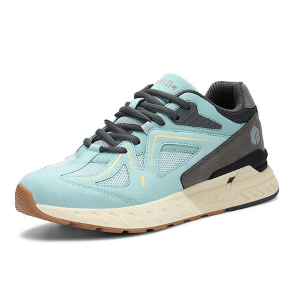 Fitville Rebound Core Running Shoes PropelCore Wide Toe Box Mint Green Gray 8